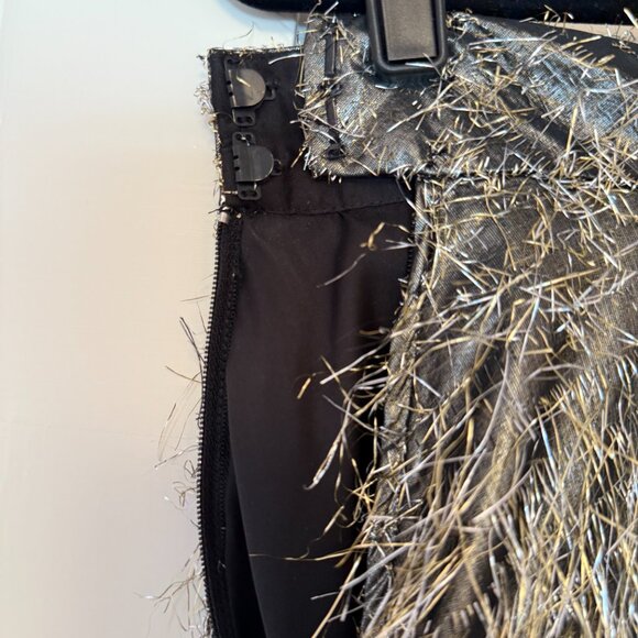 Lela Rose Fringe Midi Skirt - Picture 6 of 7